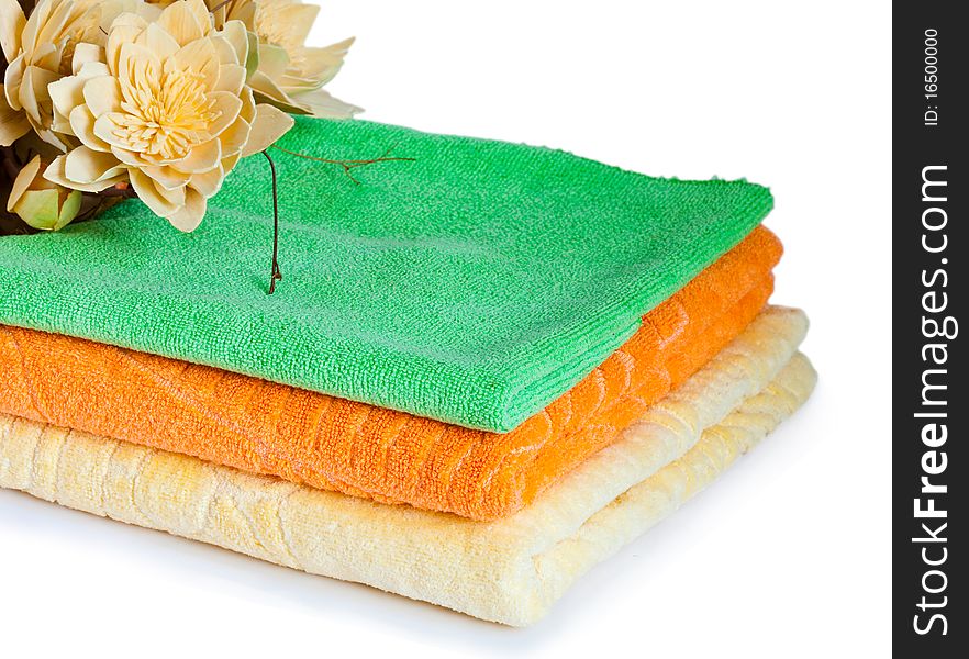 Three Multi-colored Towels