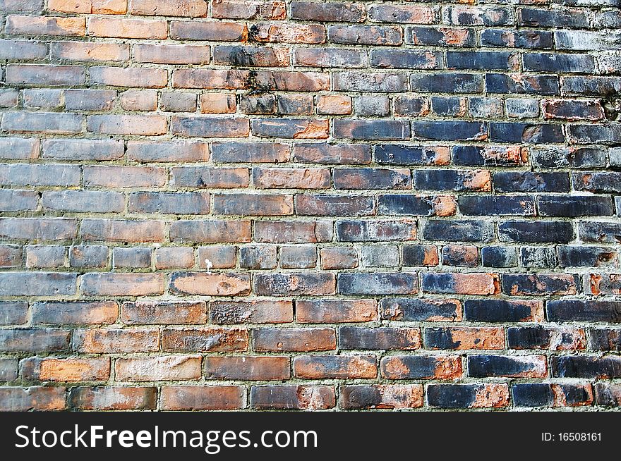 Brick background: Old brick wall. Brick background: Old brick wall