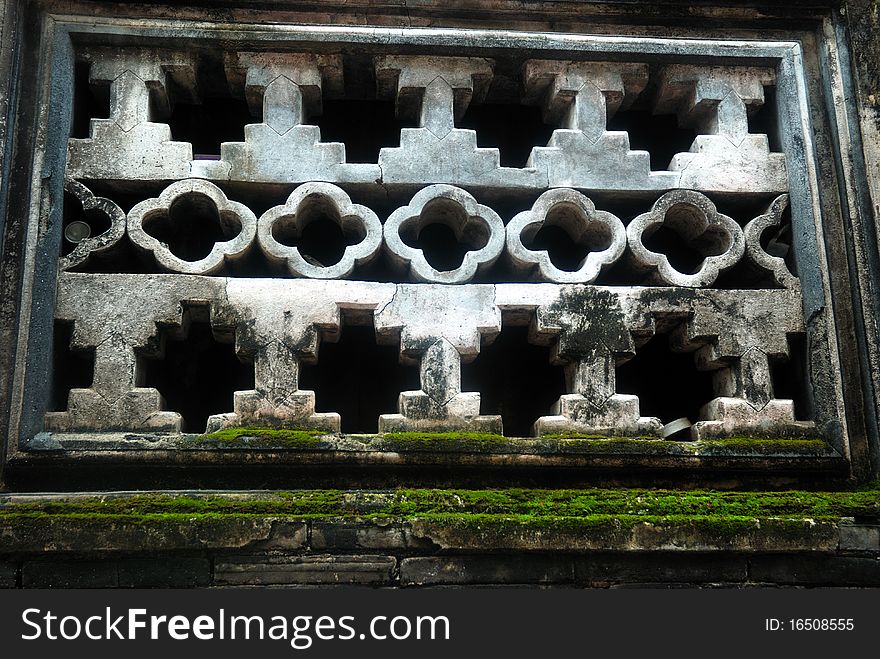 China s old stone Windows