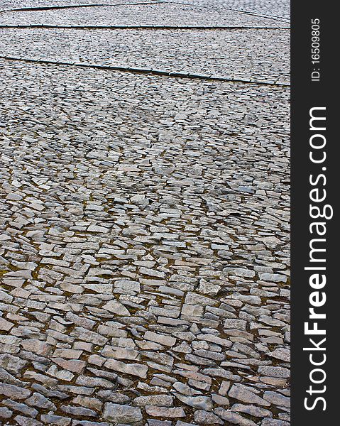 Path made of stone with small steps, Edimburgh. Path made of stone with small steps, Edimburgh
