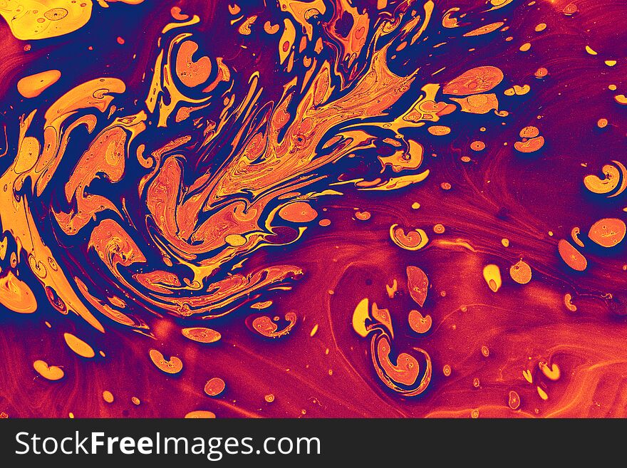 Traditional Ottoman Turkish abstract marbling art patterns as background. Traditional Ottoman Turkish abstract marbling art patterns as background
