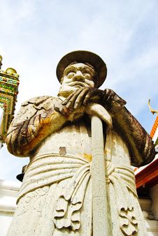 Ancient Lord Stone Statue In Thailand Stock Photography Ancient Lord Stone Statue In Thailand Stock Photography