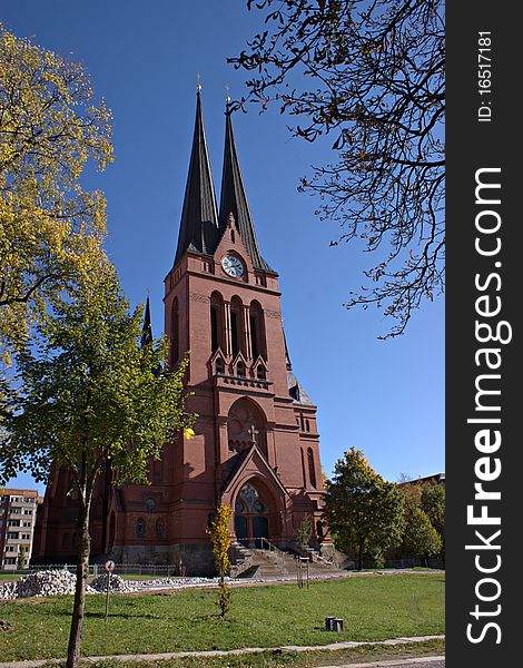St. Mark S Church In Chemnitz, Germany