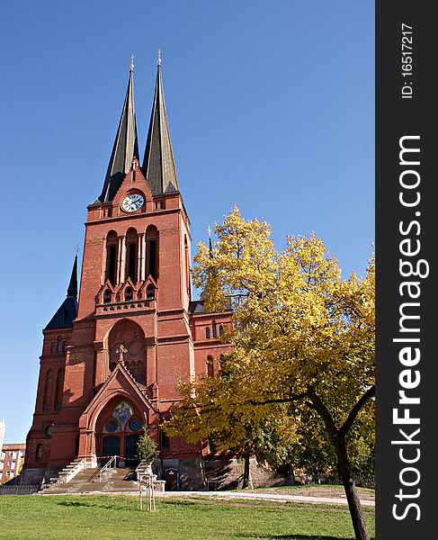 St. Mark S Church In Chemnitz, Germany