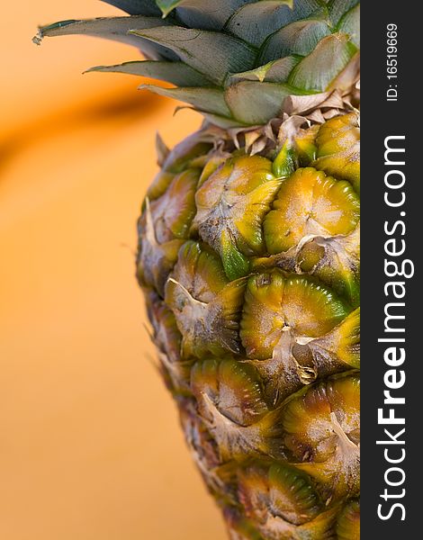 High resolution photo of pineapple texture. High resolution photo of pineapple texture.