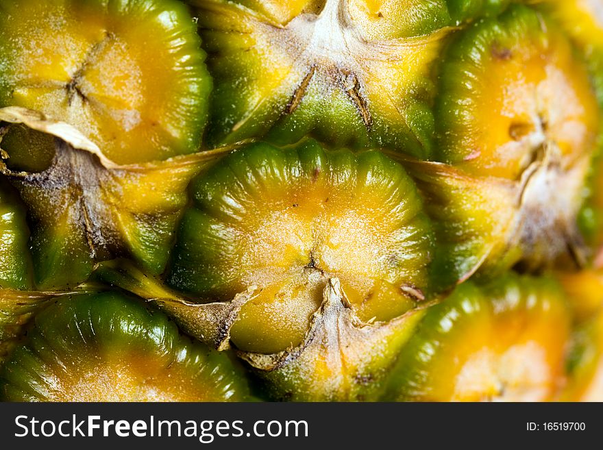 Fresh high resolution photo of pineapple texture