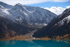 Mountain Lake Royalty Free Stock Photos Mountain Lake Royalty Free Stock Photos