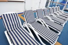 Row Of Beach Chairs Stock Image Row Of Beach Chairs Stock Image