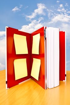 Red Notebook Royalty Free Stock Images
