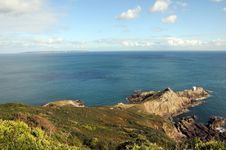View From Jerbourg Point On Guernsey Stock Photography View From Jerbourg Point On Guernsey Stock Photography