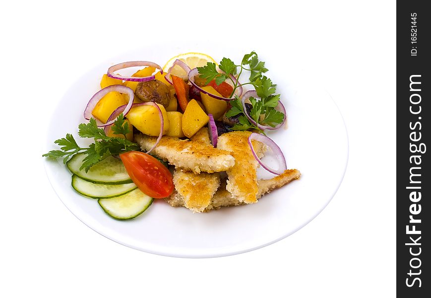Fish With Vegetables