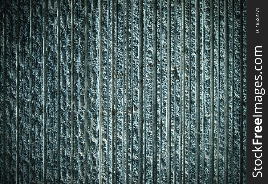 Texture of lines pattern Gray stone on wall