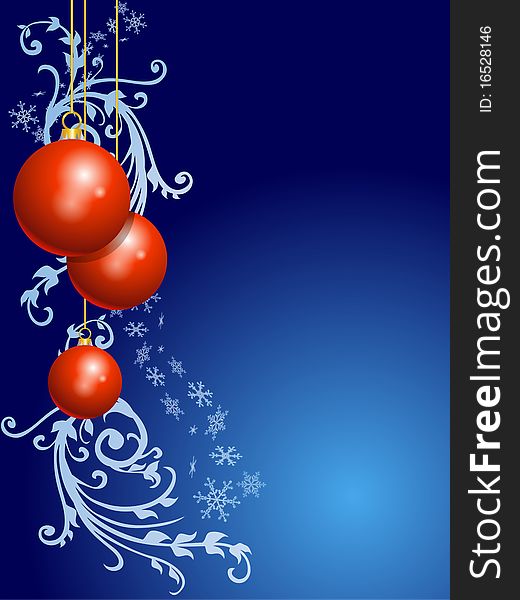 Christmas Ornamental Background