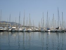 Cannes Marina Royalty Free Stock Photo Cannes Marina Royalty Free Stock Photo