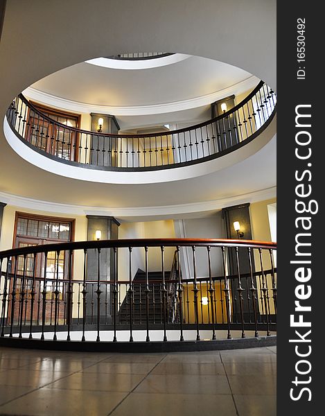 Spiral staircase - Scandinavian Architecture Interior