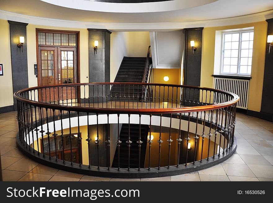 Spiral staircase - Scandinavian Architecture Interior