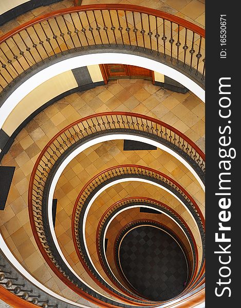 Spiral staircase - Scandinavian Architecture Interior