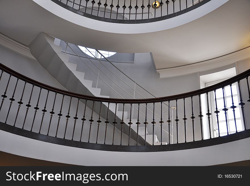 Spiral staircase - Scandinavian Architecture Interior