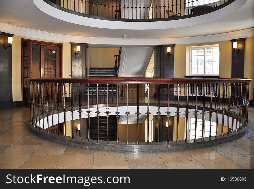 Spiral staircase - Scandinavian Architecture Interior