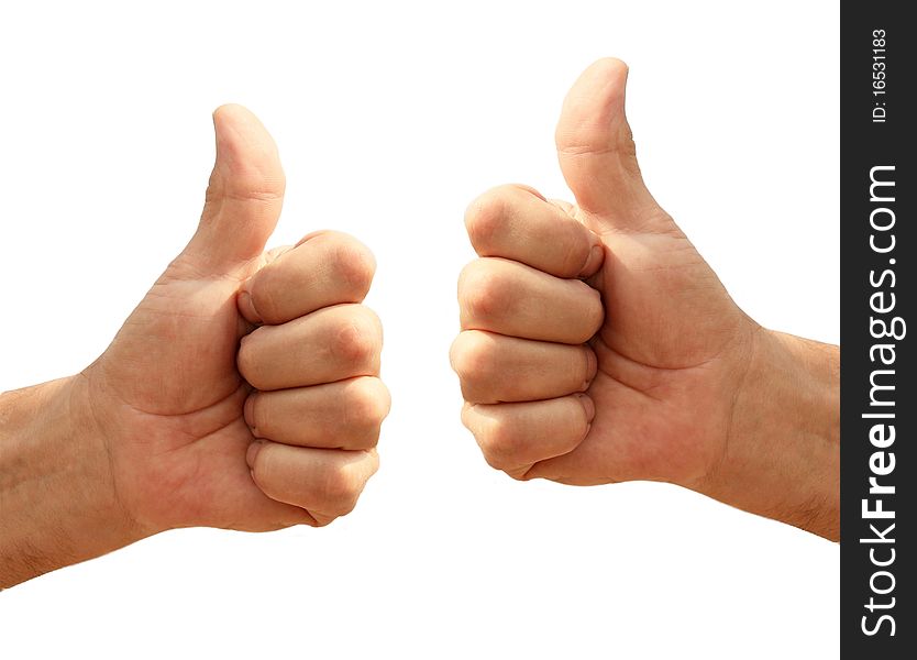 Hands With Thumb Up