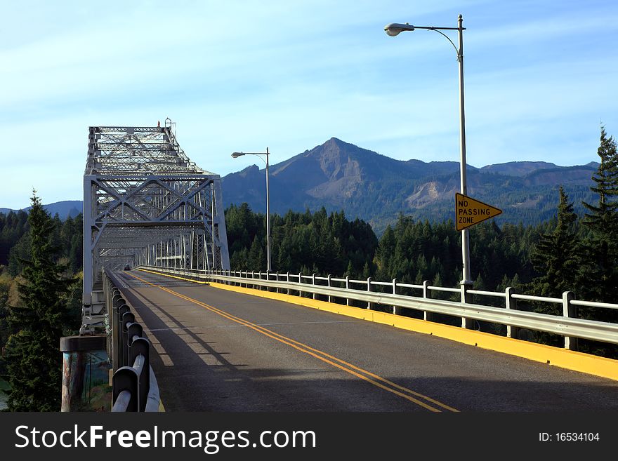 Bridge of the gods, Oregon.