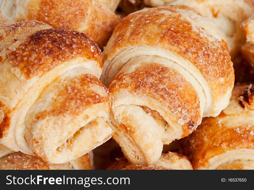 Cookies In The Form Of Small Croissant