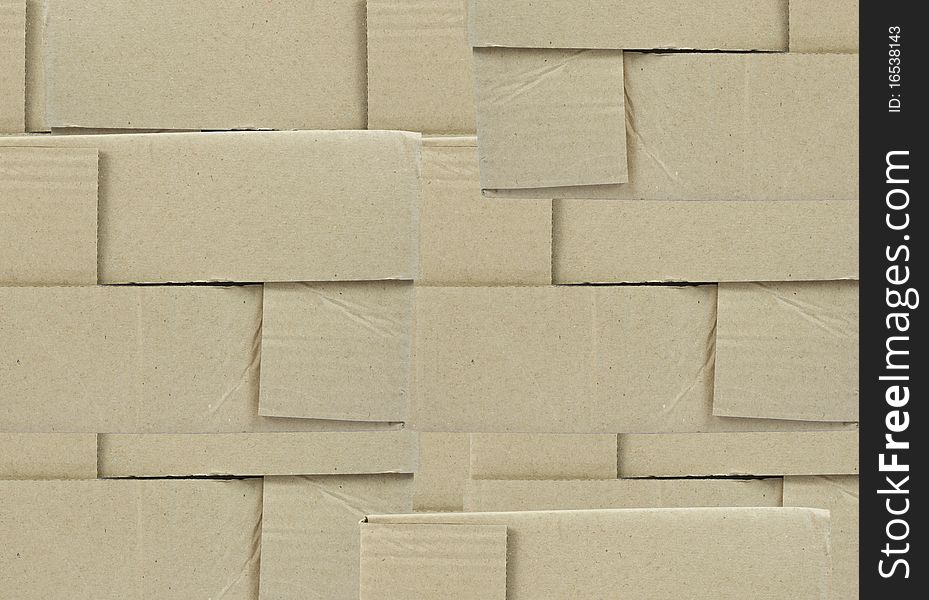 Corrugated Paper Background