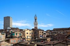 Skyline Of Siena, Italy Stock Images Skyline Of Siena, Italy Stock Images