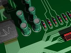 Integrated Circuit Royalty Free Stock Images Integrated Circuit Royalty Free Stock Images
