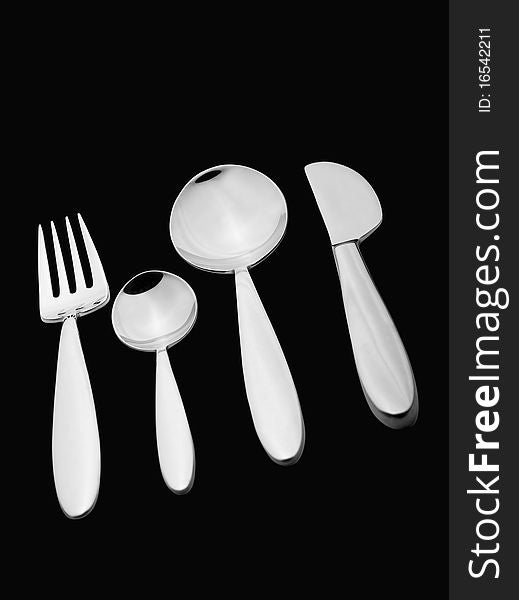 Fork, Knife,Spoons (Clipping Path)