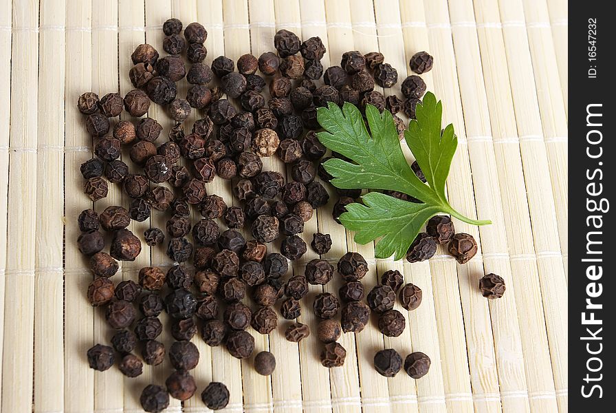 Ungrounded Black Pepper