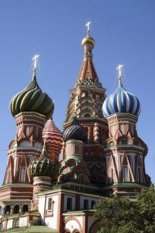 Saint Basil S Cathedral Royalty Free Stock Photo Saint Basil S Cathedral Royalty Free Stock Photo