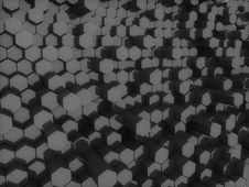 Black Hexagons Royalty Free Stock Images Black Hexagons Royalty Free Stock Images