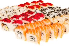 Japanese Sushi Royalty Free Stock Photography Japanese Sushi Royalty Free Stock Photography