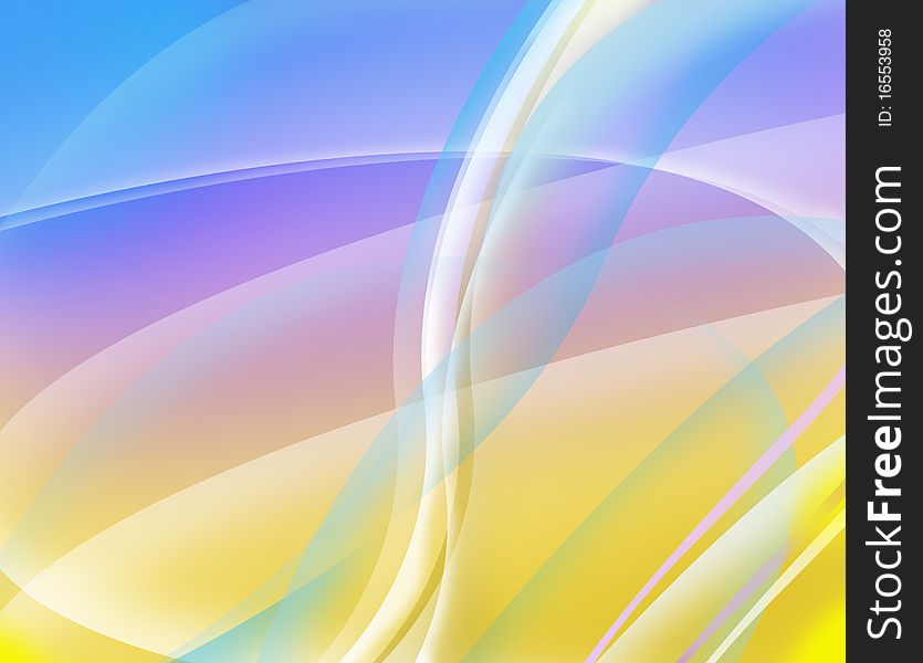 Abstract background colourful waves flowing shapes. Abstract background colourful waves flowing shapes