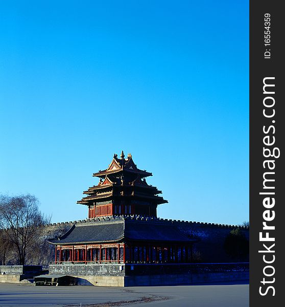 There is the most famous building in Forbidden City, the Corner Palace. There is the most famous building in Forbidden City, the Corner Palace