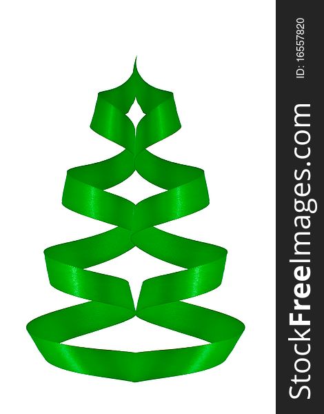Green Ribbon Tree
