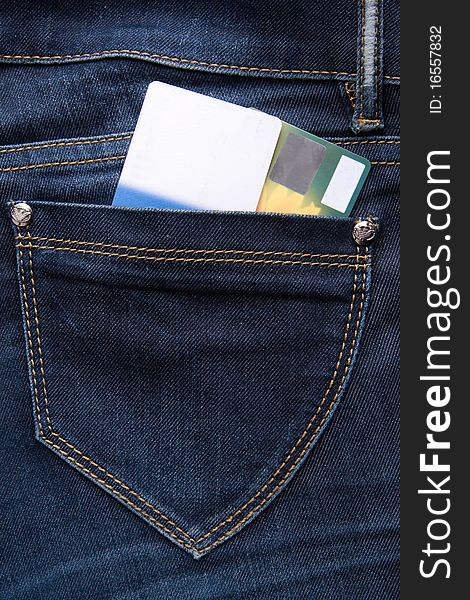 Credit Cards On Jeans