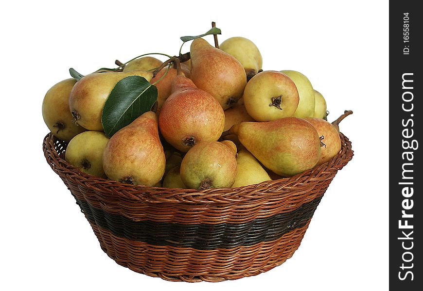 Pears In The Basket