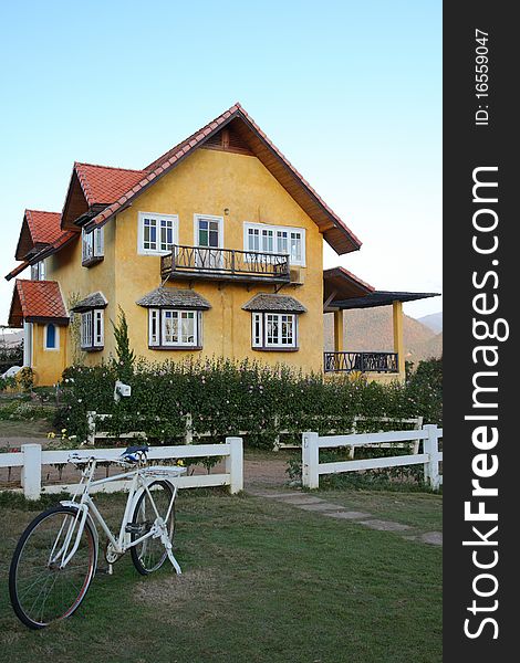 Lovely house at Mae Hong Son province, Thailand. Lovely house at Mae Hong Son province, Thailand