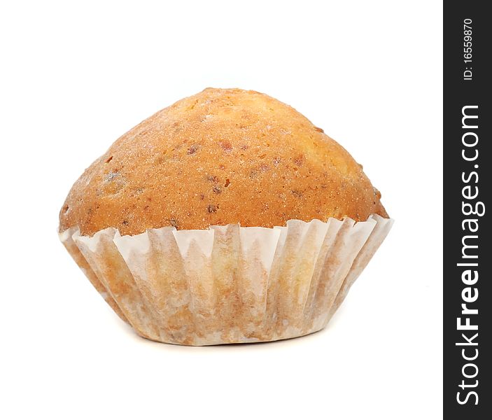 Muffin Isolated On White Background