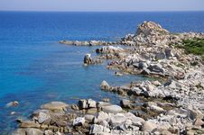 Punta Molentis, Villasimius, Sardinia, Italy Stock Images Punta Molentis, Villasimius, Sardinia, Italy Stock Images