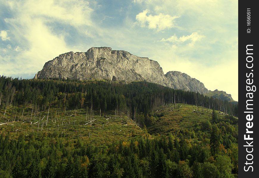 Mountains in Slovakia (Belanske Tatry) beautiful place