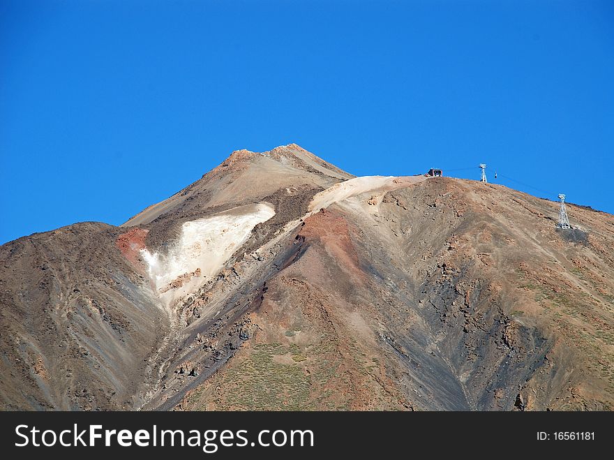 The famous teide of tenerife