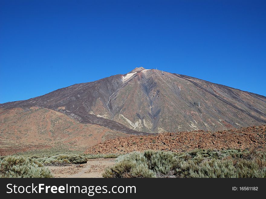 The famous teide of tenerife