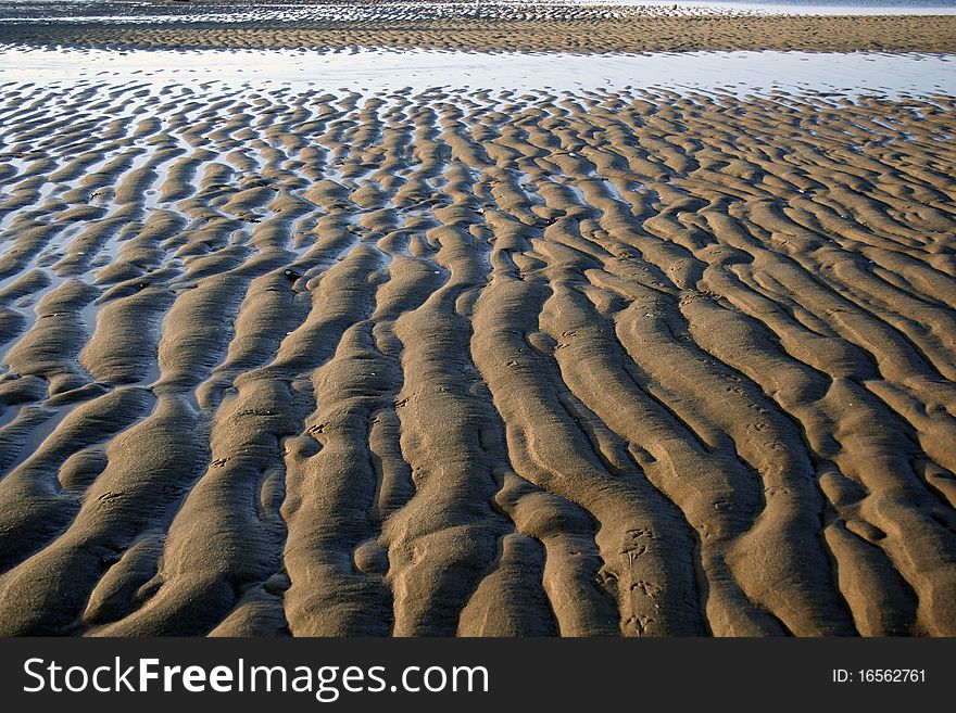 Ripples in sand