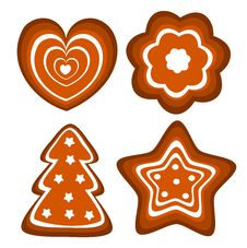 Gingerbread Cookies Stock Photography