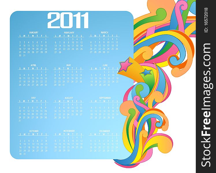 Calendar For 2011