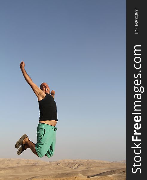 Jump from the desert, Israel