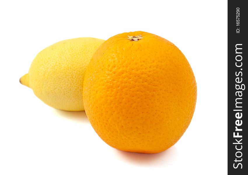 Orange and lemon